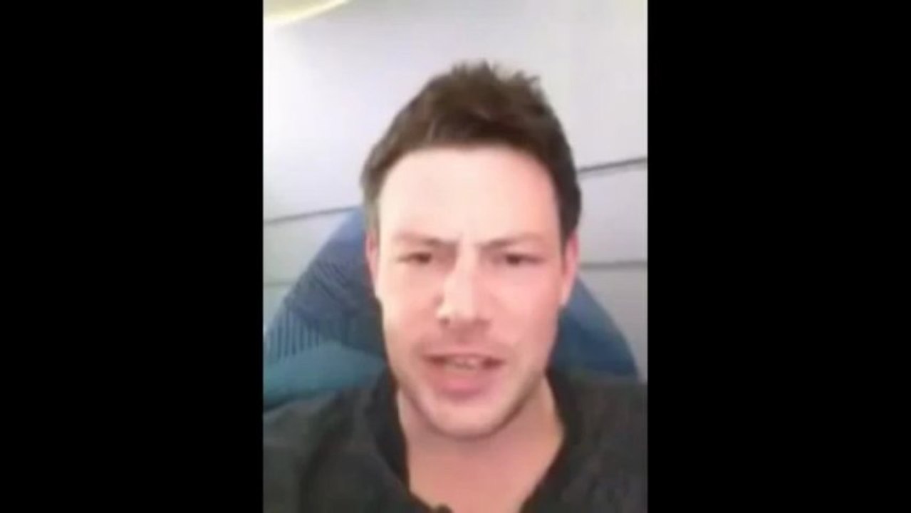 Cory Monteith Gives Advice to Fan on Flight to Vancouver