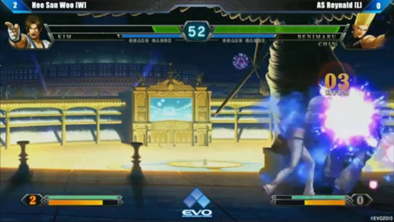[Ep#45] EVO 2013 - Hee San Woo vs Reynald - Grande Finale The King of Fighters XIII Partie 1