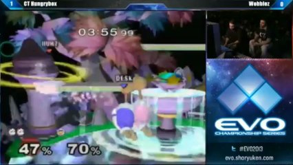 [Ep#33] EVO 2013 - Hungrybox vs Wobblez - Top 8 Super Smash Bros Melee