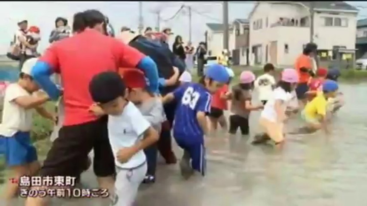 幼稚園児が怪しい泥んこ体験 島田