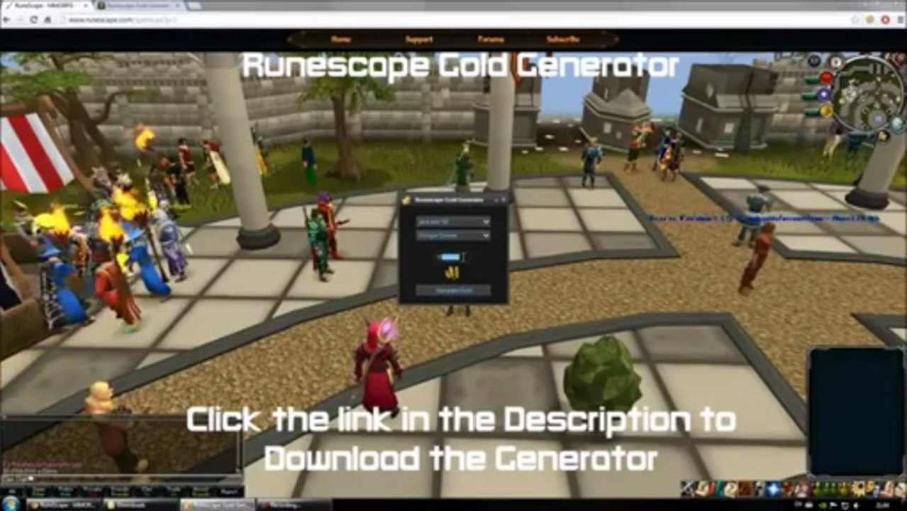 Runescape Gold Generator Download 2 24 2013 Working Virus Scan