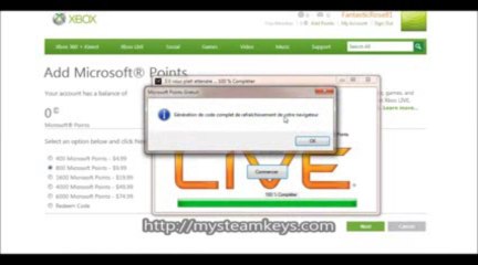 Comment avoir des codes microsoft points gratuit [FR]