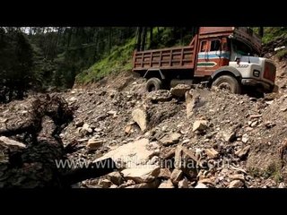 Download Video: Damaged roads: Uttarakhand flood