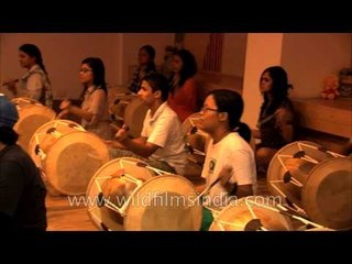 Kids and Adults together, beat by beat: Samulnori at KCC