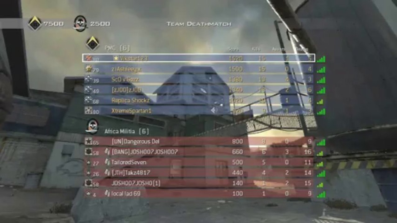 MW3 Team Gun Game Gameplay