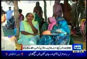 Innocent families from Lyari are migrated Badin