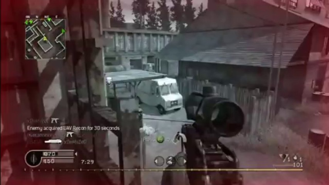 CoD4 Team Skorpion Acog Gameplay Commentary - Vikstar123