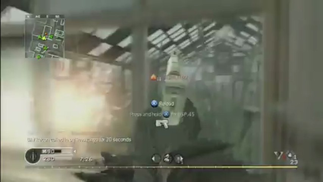 CoD4 Team Deagle Gameplay Commentary - Vikstar123