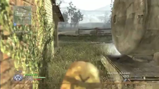 MW2 Team 3rd Person Knifing Gameplay - NYC Commentary - Vikstar123