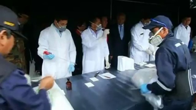 Peru officials burn more than three tonnes of drugs
