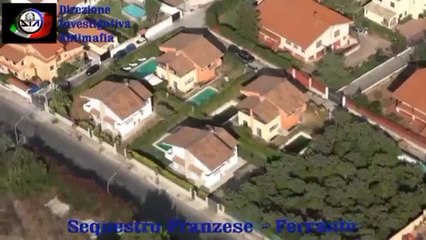 Palermo - Sequestro da dieci milioni al pentito Franzese (18.07.13)