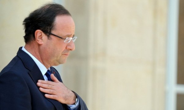 Pépère , cravate de travers ... les confidences de Hollande