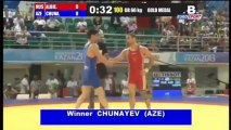 Azeri güreşçiden danslı kutlama