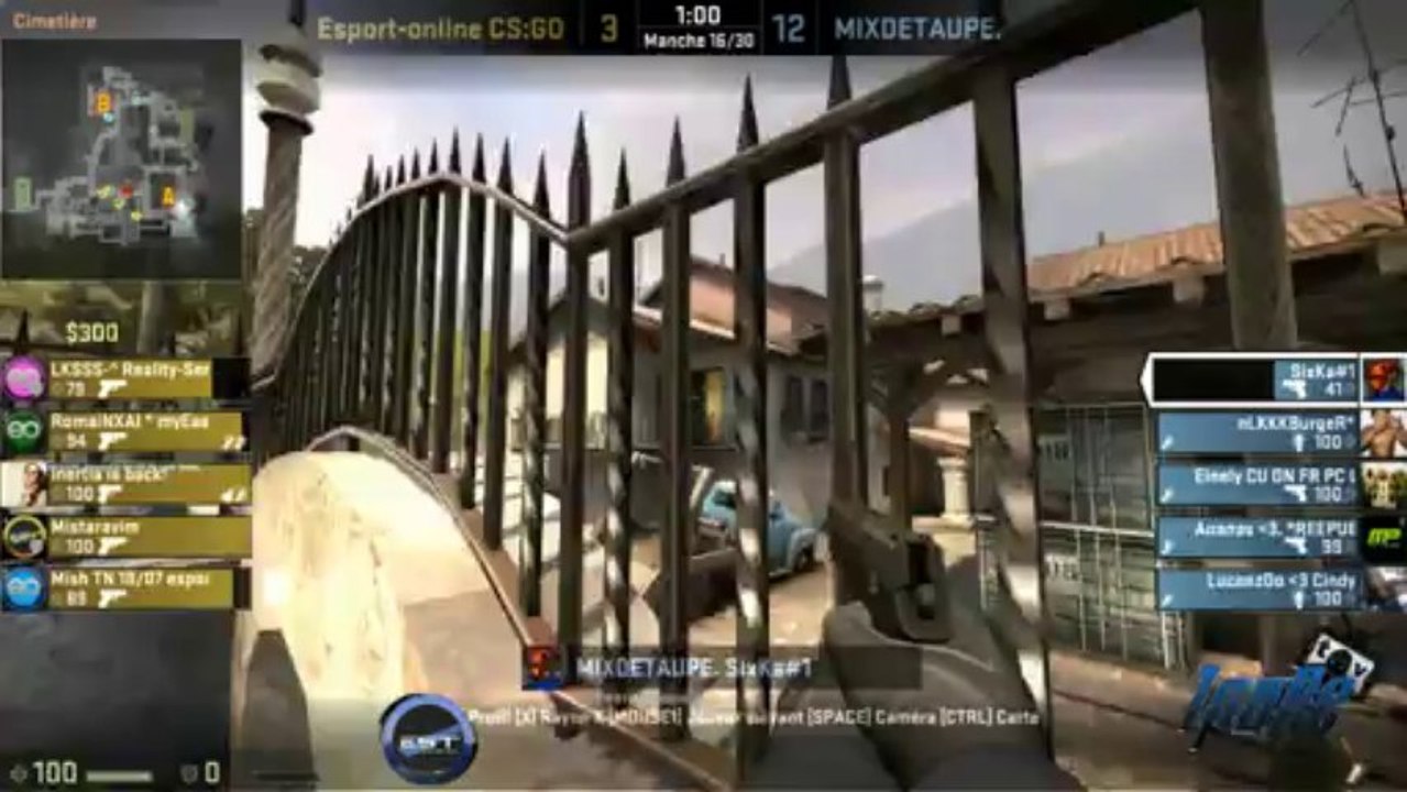 1er tour fastcup CSGO Reality-Serv #7 Mix de Taupe vs Esport Online