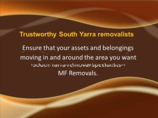 South Yarra Removalist Service | Removals & Furniture Removalists Melbourne