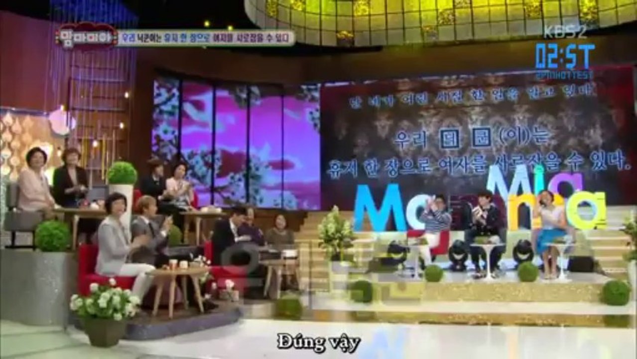 [Vietsub - 2ST] [130526] Mamma Mia - Khun cut