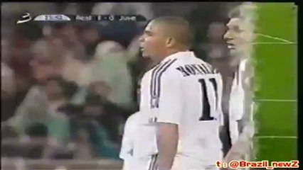 هدف الظاهرة رونالدو في مرمى اليوفنتس في دوري الابطال