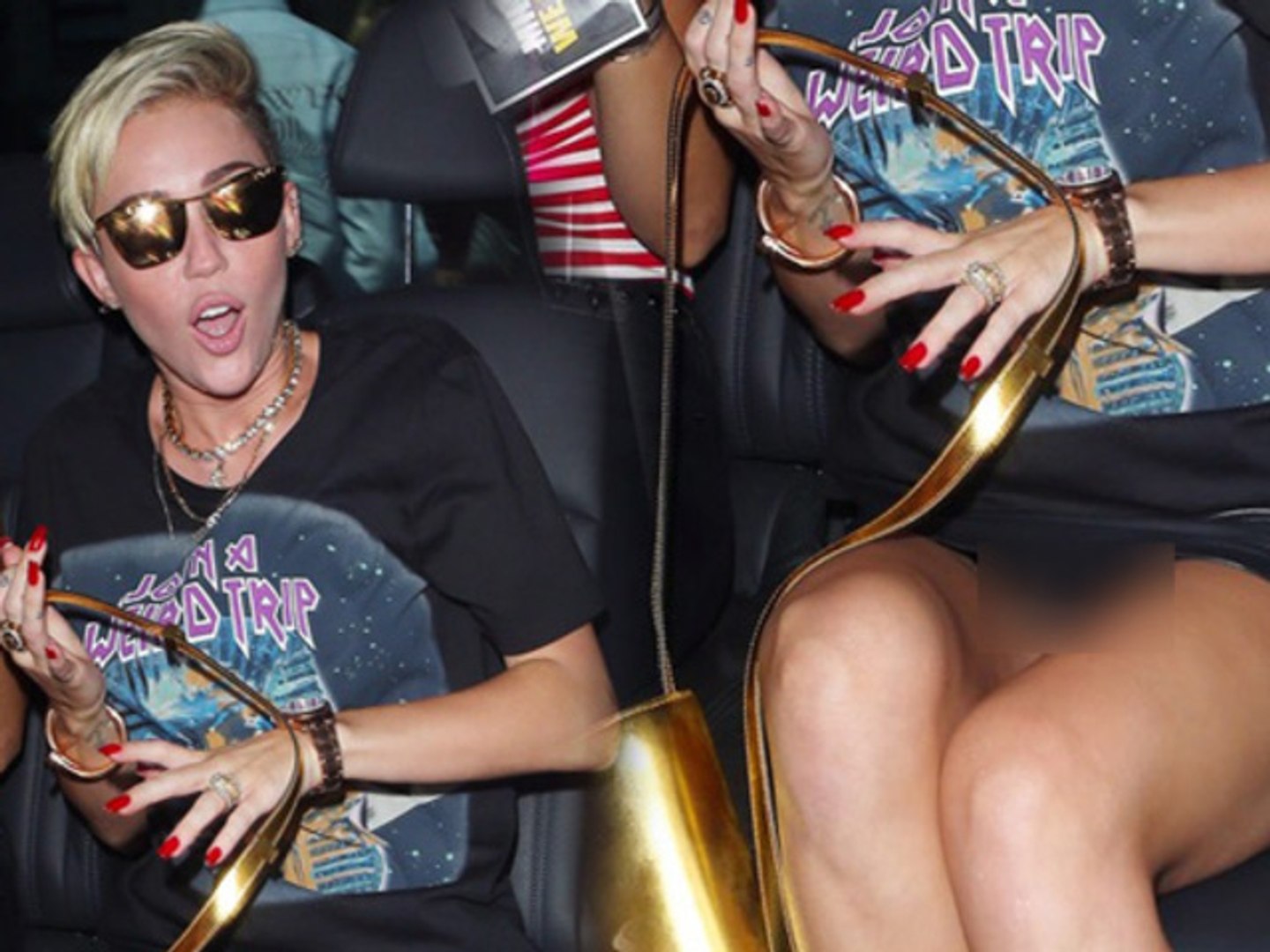OMG Miley Cyrus Faces a Major Wardrobe Malfunction - video Dailymotion