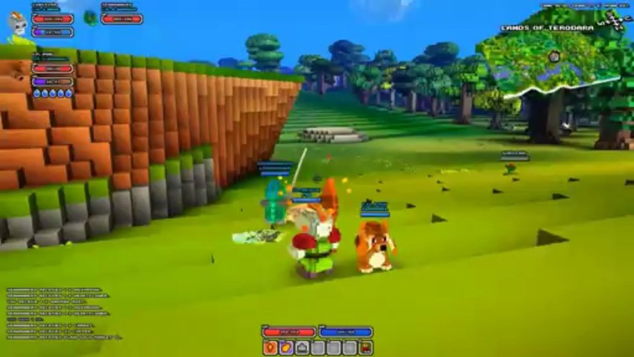 Cube World {Episode 4} Meet Corporal Pain with SeaNanners