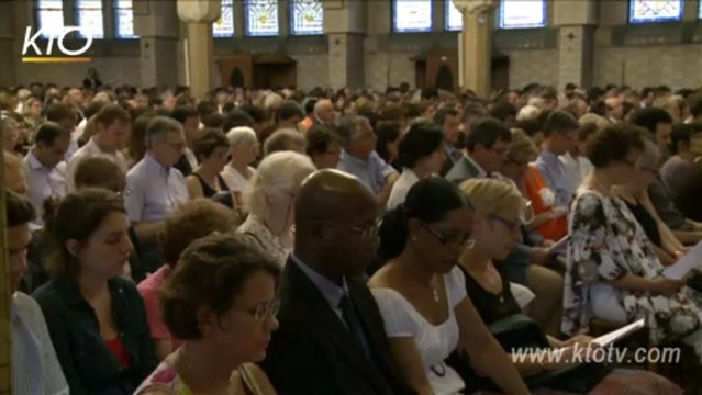 Le Cardinal Vingt-Trois à la veillée de prière pour Sophie