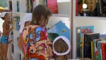Bulgaristan'ın ilk plaj kütüphanesi açıldı