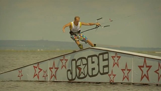 Eng Rail Masters Kite Jib Contest Sam Light in Russia BeeKiteCamp