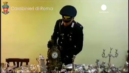Band of thieves tracked down in Rome