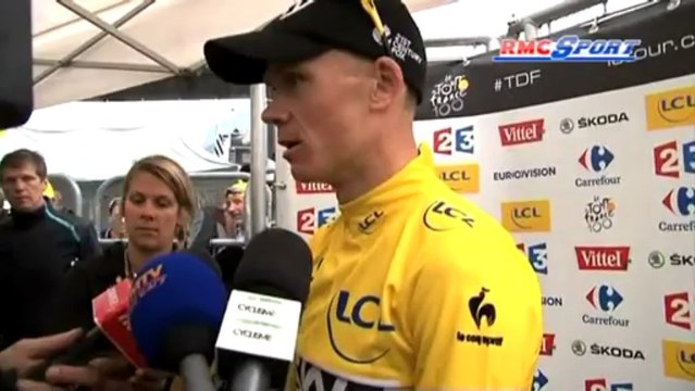19ème étape / Froome : Froome inquiété mais toujours en jaune 19/07