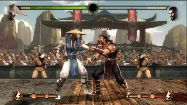 Mortal Kombat 9 Raiden 1ST Fatality HD 720p
