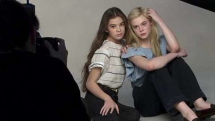 The Hollywood Issue - Behind the Scenes: Hailee Steinfeld and Elle Fanning