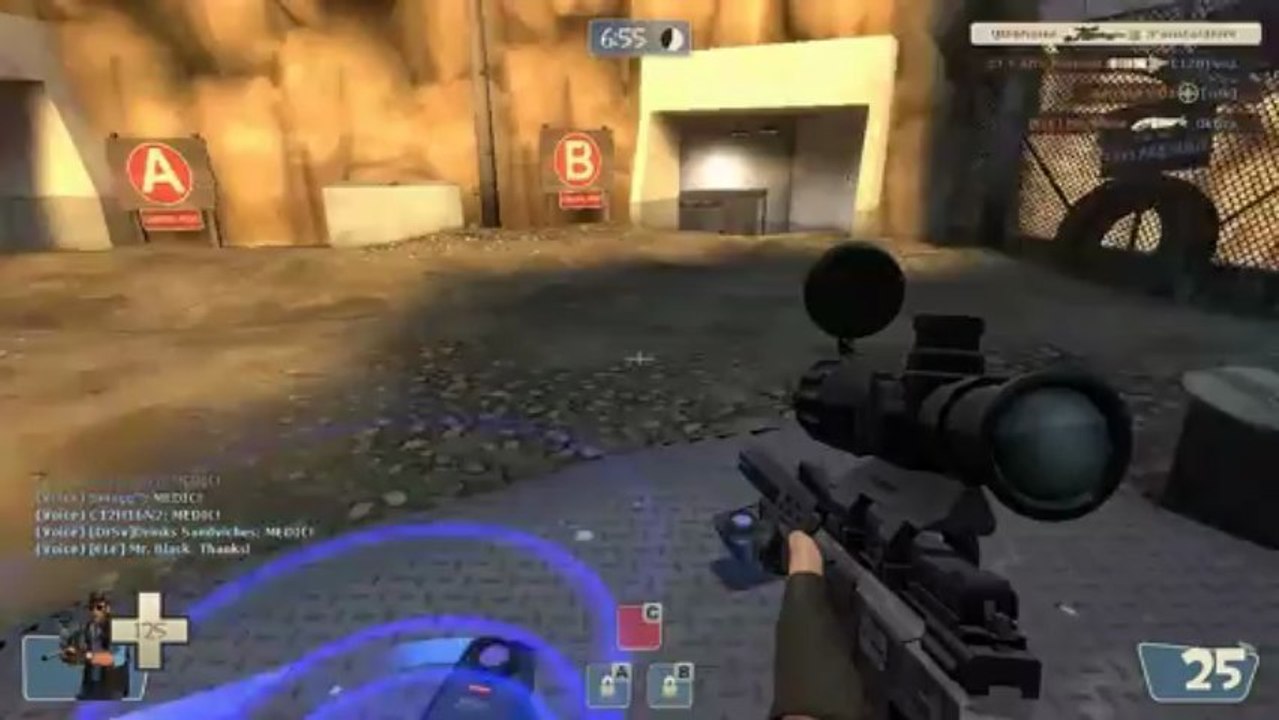 TF2: "Machina Time" (Team Fortress 2 Sniper Gameplay/Commentary)