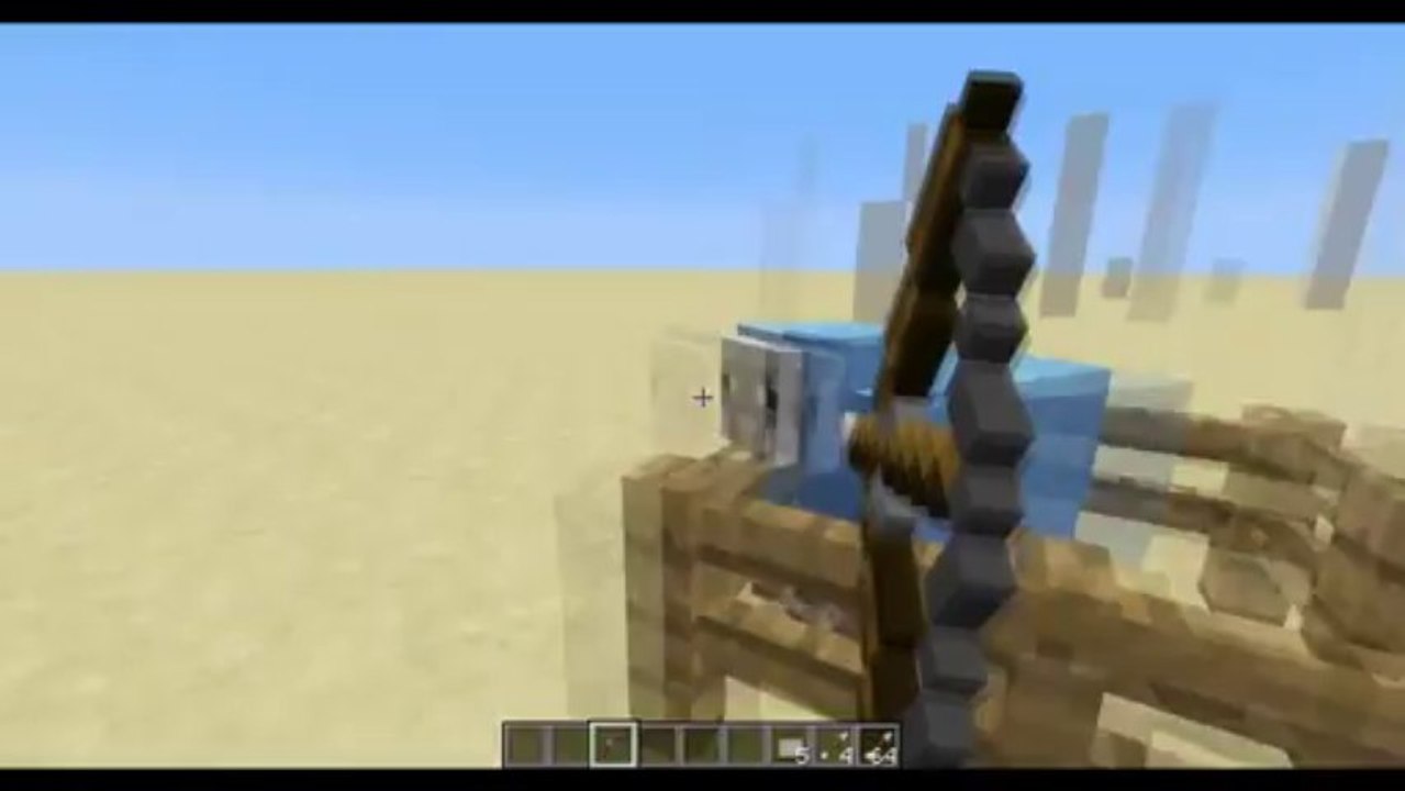 Minecraft : L'arc les bases