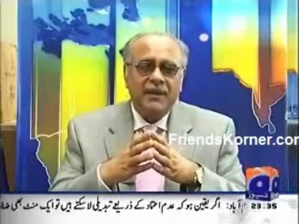 Najam Sethi on MQM, Afaq Ahmed, Aslam Beg & Judges - 2 (Aapas Ki Baat 25 July 2011) - YouTube