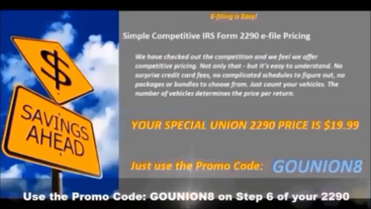Form 2290 Online
