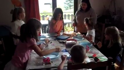 Gateau des 8 ans d'Océane