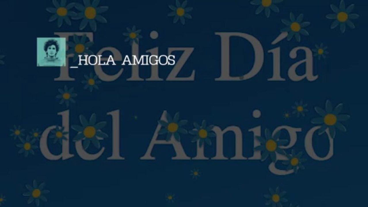 Dia del amigo