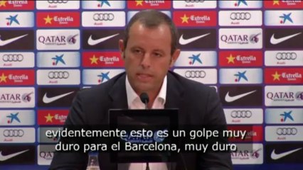 Rosell: ''La semana que viene comunicamos al sustituto de Tito''