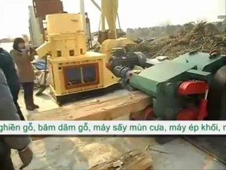 Máy nghiền mùn cưa công suất lớn