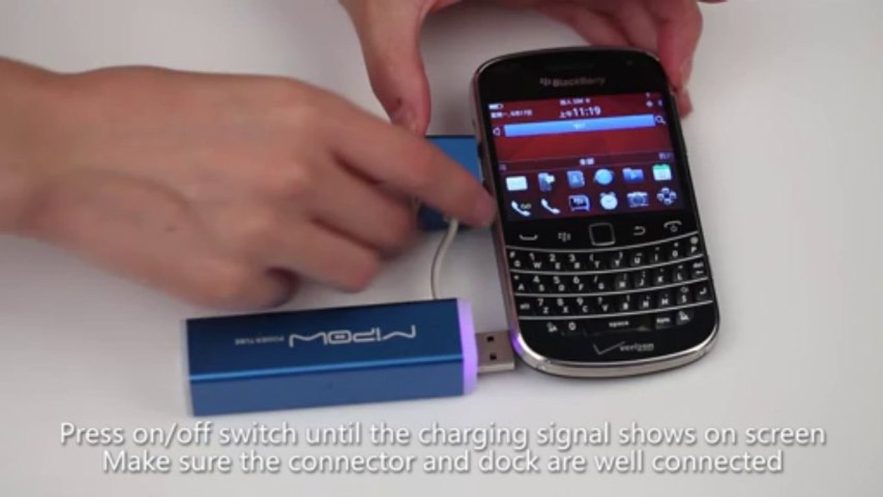 MIPOW Power Tube Simple 2600 Portable Charger for Micro USB powered devices