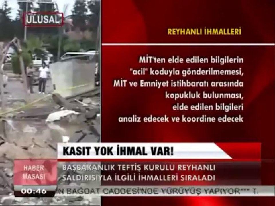 KASIT YOK, İHMAL VAR