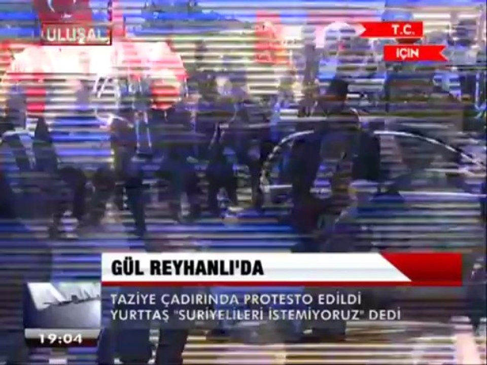 GÜL' E PROTESTO ŞOKU