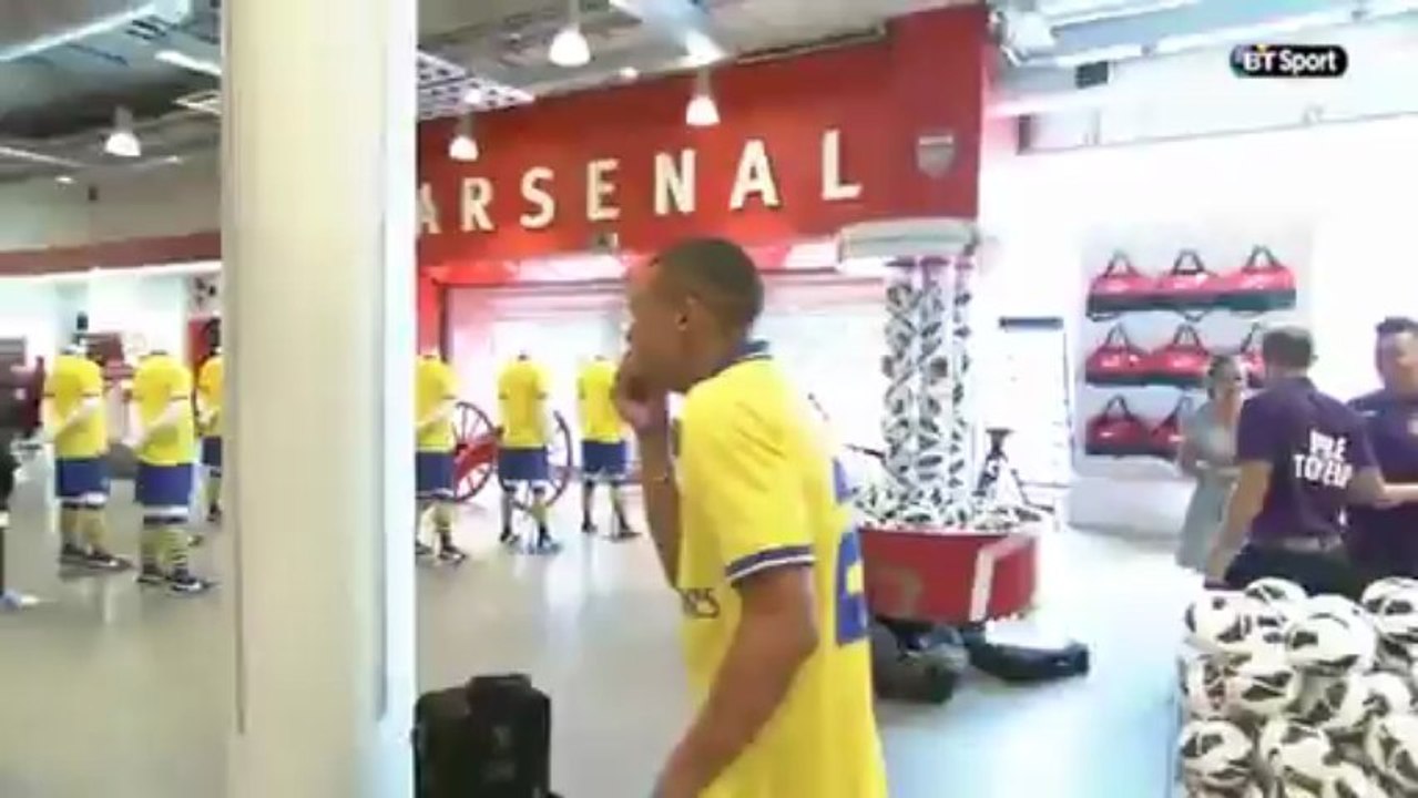Arsenal take on Beat the Bin Ft. Jack Wilshere