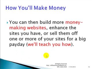 Affiliate Internet Mastery Video-Part 2 -NPC-A CompleteBusinessBuildingEducation