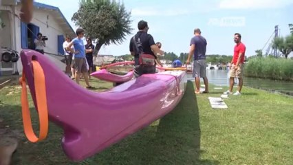 IN CANOA SULLA VIA DEL SALE