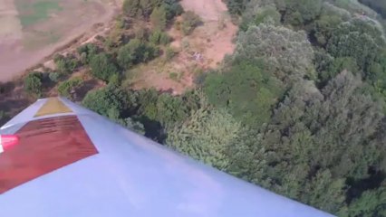 TOUR DE TERRAIN DU MACRF EN MOTO PLANEUR.