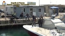 Bari - Sbarcano una tonnellata di droga, arrestati scafisti (19.07.13)