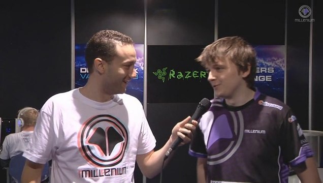 Interview de Nanouk à la DH Valencia avant leur 1/2 finaleitw nanouk