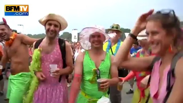 Patrick Bruel et ses premières Vieilles Charrues - 20/07