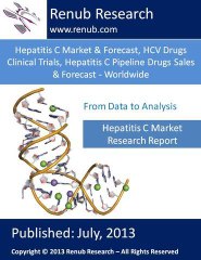 Hepatitis C Market & Forecast,  Clinical Trials (www.renub.com)