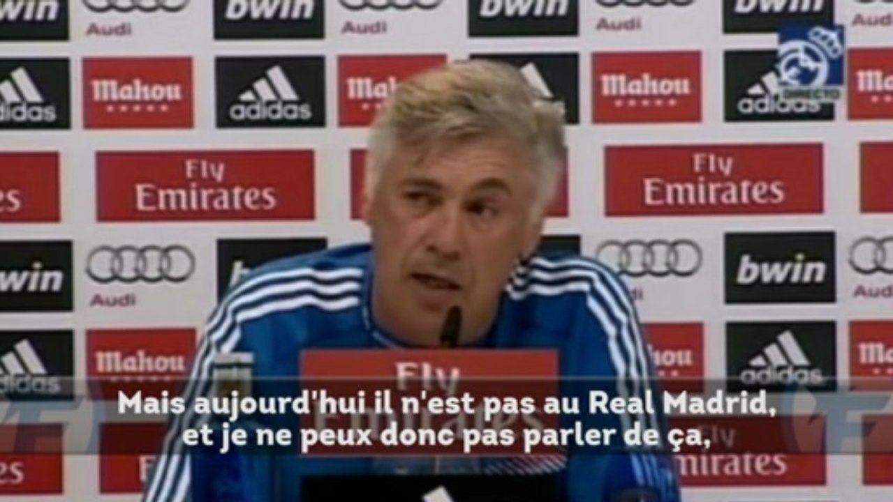 Carlo Ancelotti évoque Kaka, Higuain, Ibra et Coentrao